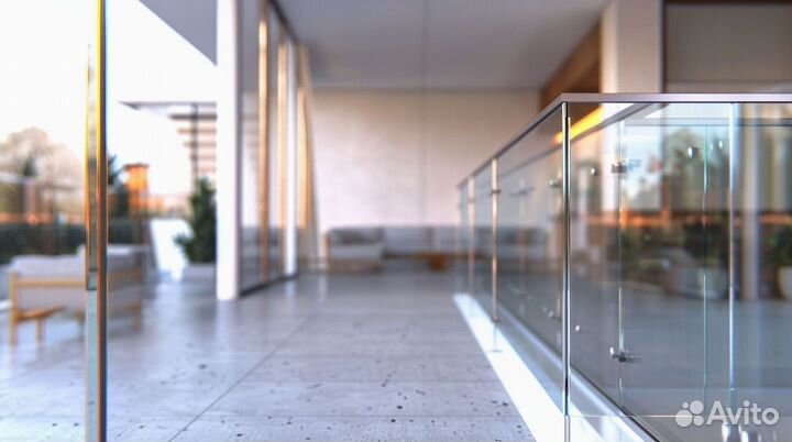 Лестница на металлокаркасе