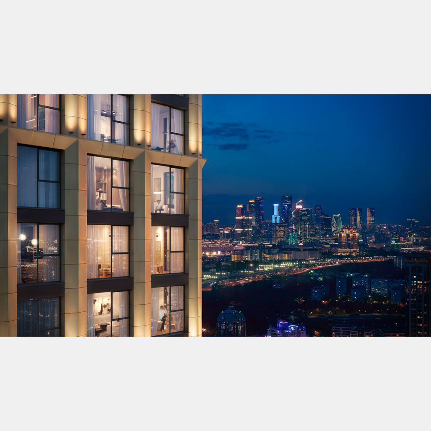 2-к. квартира, 73,7 м², 48/54 эт.