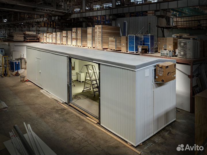 Кабинет мрт под ключ. Мобильное здание для мрт