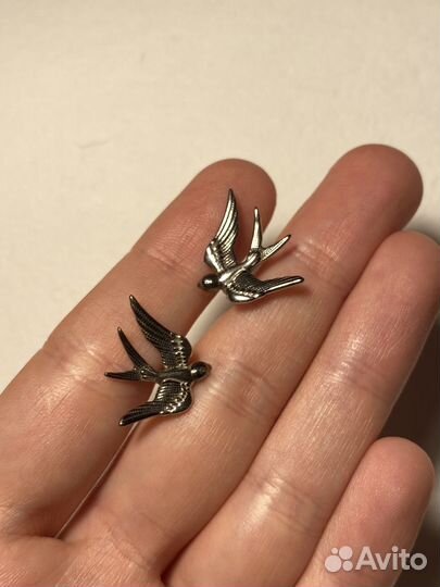 Серьги sokolov серебро