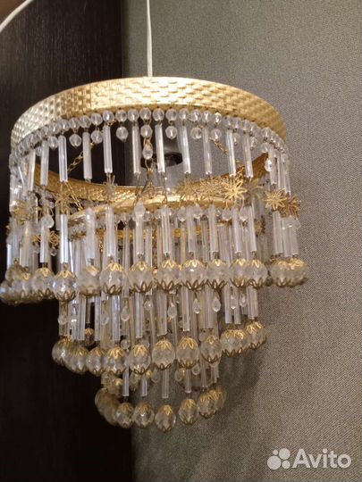 Люстра хрустальная чехия
