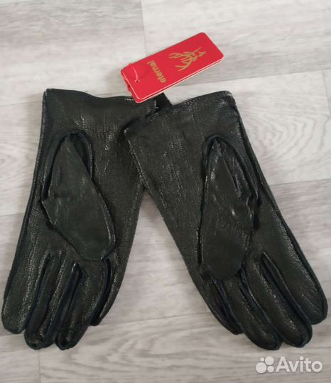 Перчатки кожа без подклада