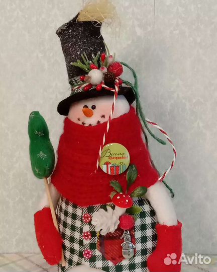 Снеговики новогодние