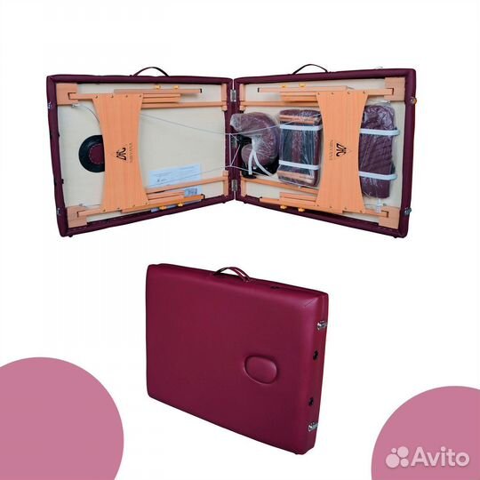 Массажный стол DFC nirvana Relax Сливовый