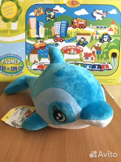 Мягкая игрушка дельфин