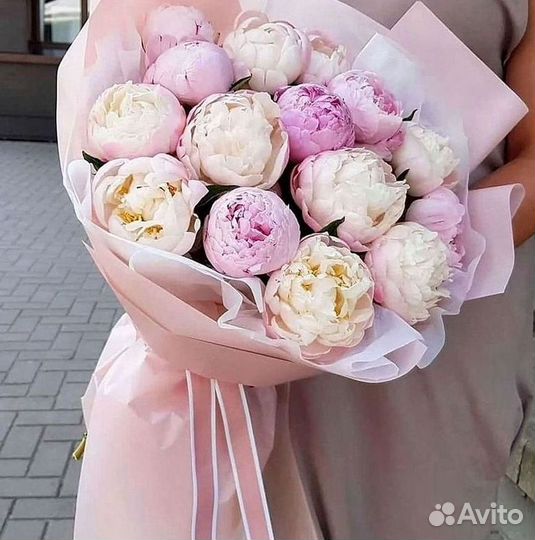 Пионы Букет пионов
