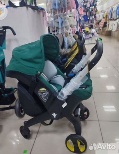 Коляска автолюлька 4в1 Новая (creen)