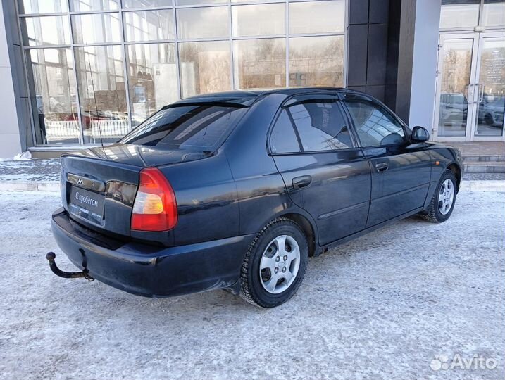 Hyundai Accent 1.5 МТ, 2007, 267 214 км