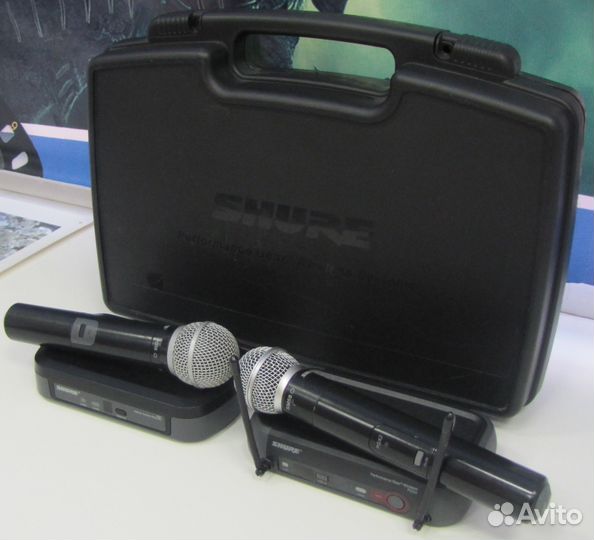 Микрофоны Shure SM58 Beta58 /87 2ш Вокал Радио Pro
