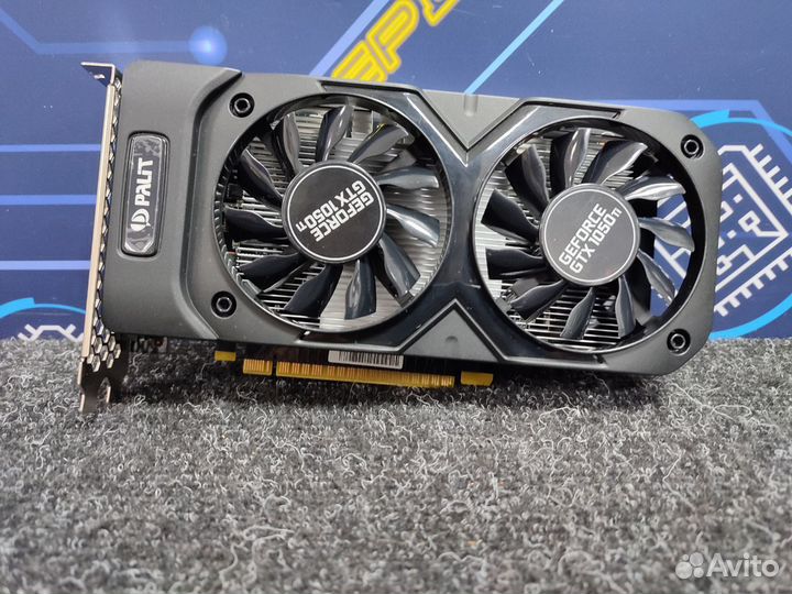 Видеокарта Palit GeForce GTX1050 Ti Dual 4GB Gddr5