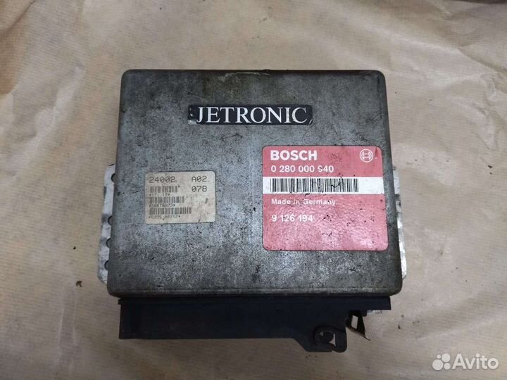 Блок управления двигателем Saab/Сааб 9126194