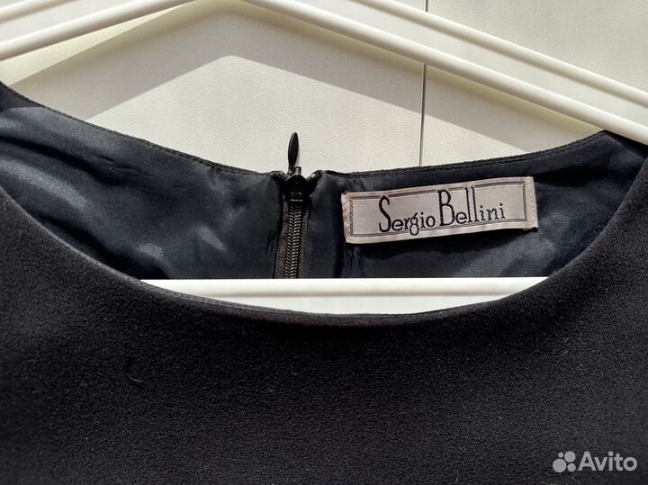 Платье черное Sergio Bellini