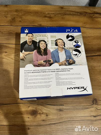 Игровые наушники hyperx cloud ps4