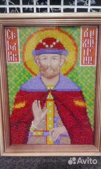 Икона бисером 