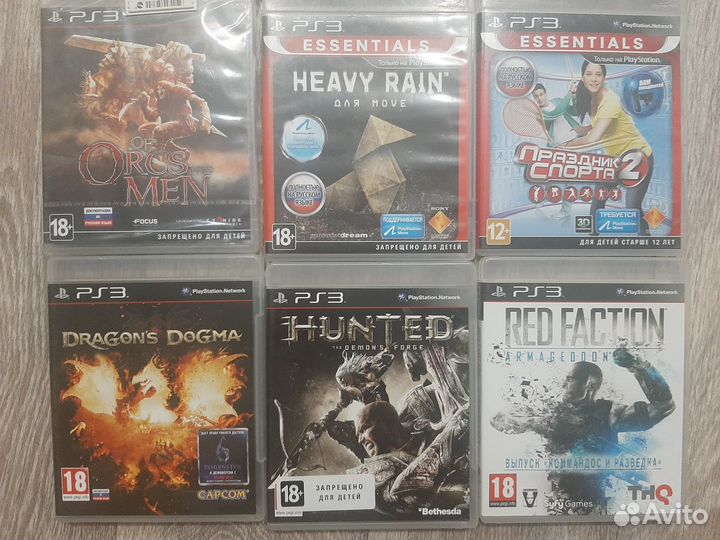 Move для ps3 и 12 игр