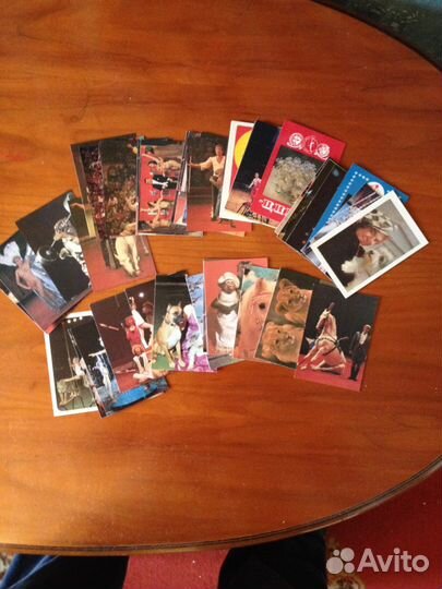 Продаю календарики СССР по теме цирк