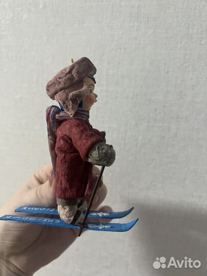 Ватные игрушки на елку