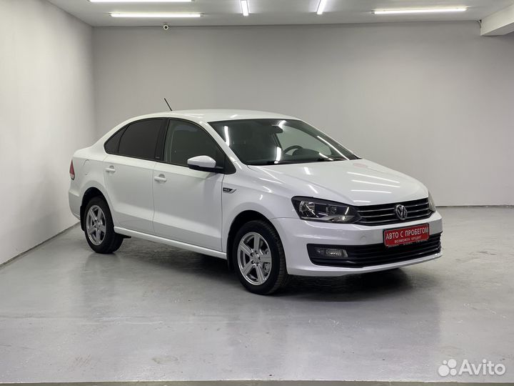 Volkswagen Polo 1.6 AT, 2016, 117 399 км