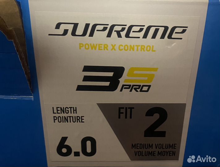 Коньки хоккейные bauer supreme 3s pro int