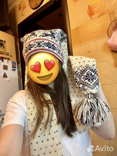 Шапка зимняя из Эстонии Новая