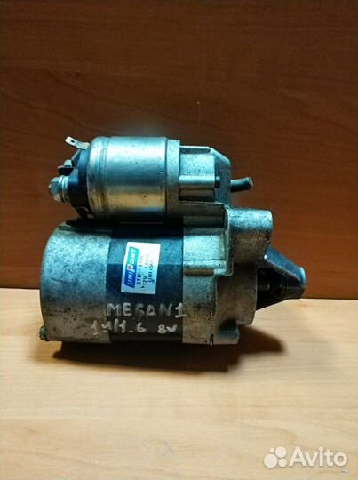 Стартер Рено Меган 1 / Сценик 1 1,4 / 1,6 i 8V