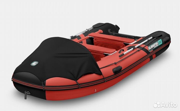 Лодка пвх Gladiator E380 PRO