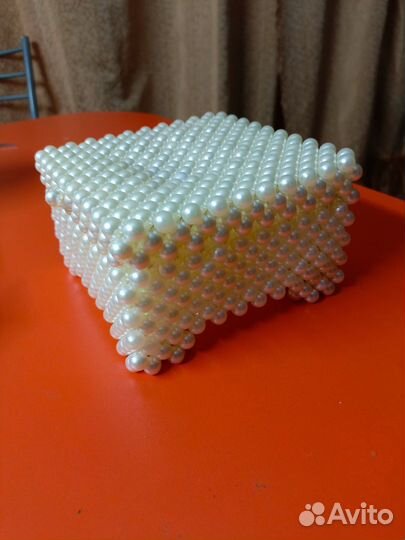 Шкатулки из бусин