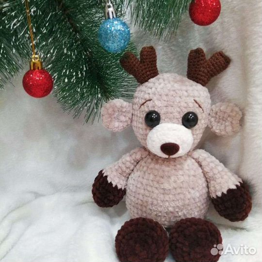 Вязаные игрушки ручной работы