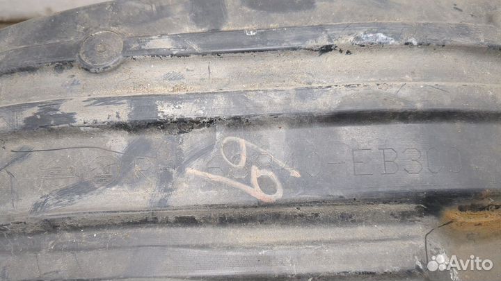 Защита арок (подкрылок) правая задняя Nissan Navara