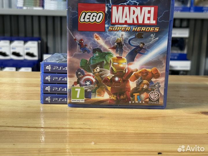 Диск Lego Marvel Super Heroes PS4 (Новый)