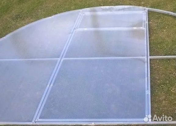 Теплица Арочная с поликарбонатом 4мм