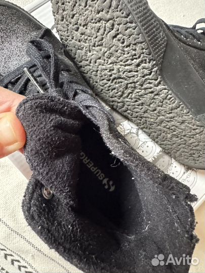 Кеды утепленные для девочки 30р