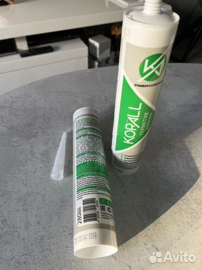 Силиконовый герметик прозрачный