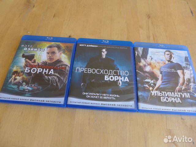 8 фильмов на blu-ray на английском языке