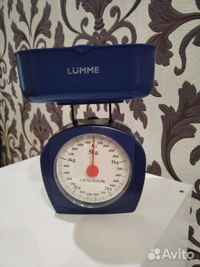 Весы кухонные механические lumme