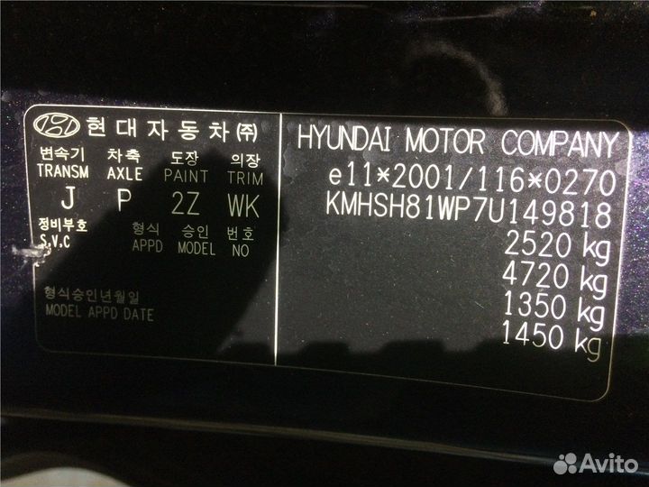 Разбор на запчасти Hyundai Santa Fe