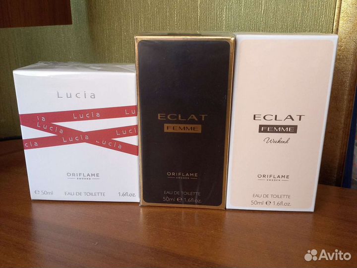 Туалетная вода женская и мужская Орифлейм