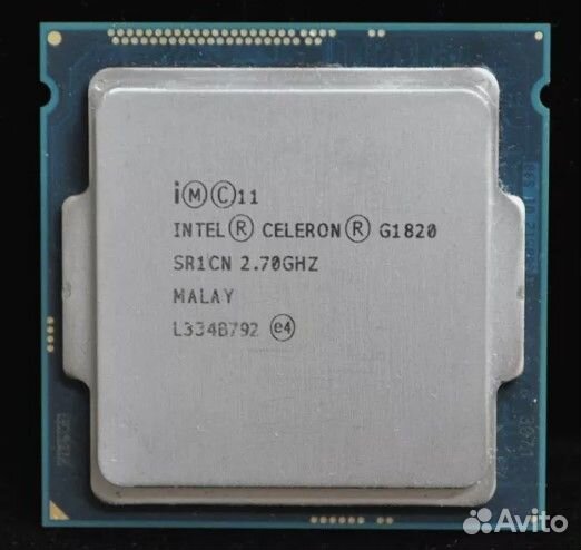 Процессор intel celeron G1820
