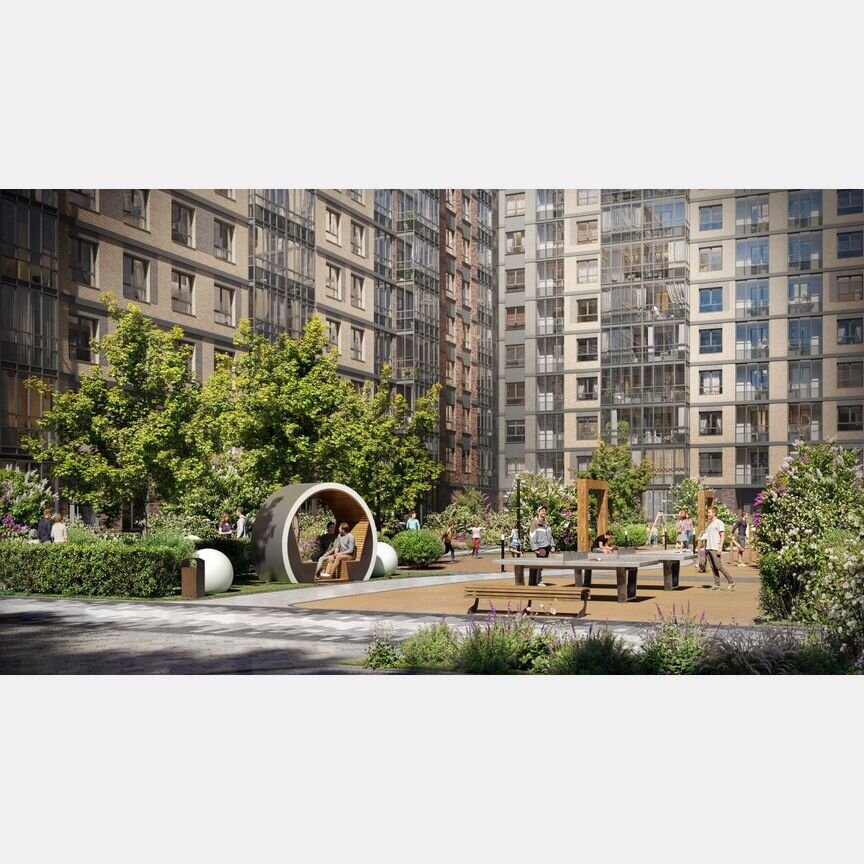 2-к. квартира, 46,7 м², 4/12 эт.