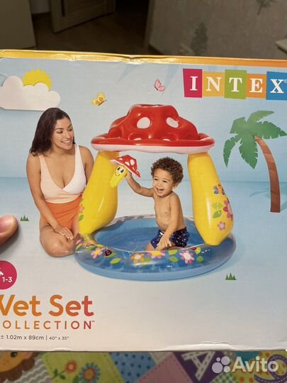 Детский надувной бассейн