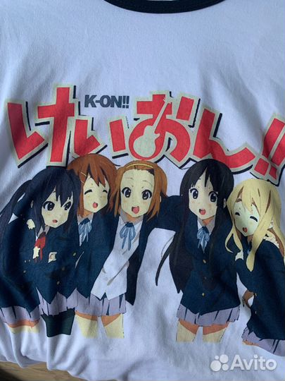 Футболка аниме k-on