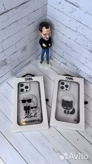 Чехол для iPhone 16 pro max Karl lagerfeld