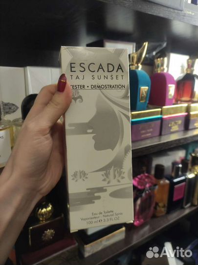 Туалетная вода escada TAJ sunset тестер