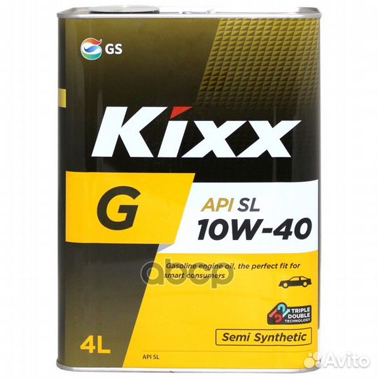 Kixx G SL 10W40 (gold) SL/CF Масло моторное пол