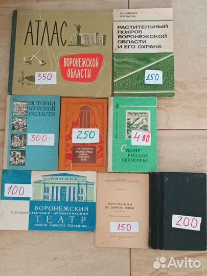 Книги о Воронеже