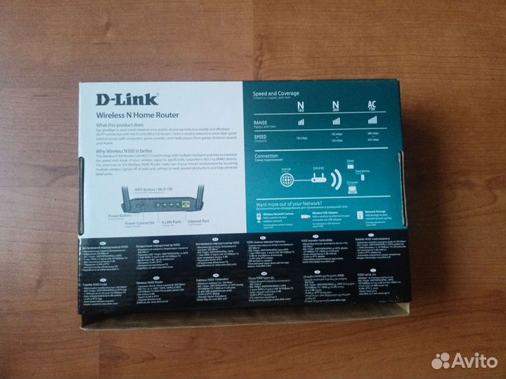 WiFi роутер D-Link dir-615s