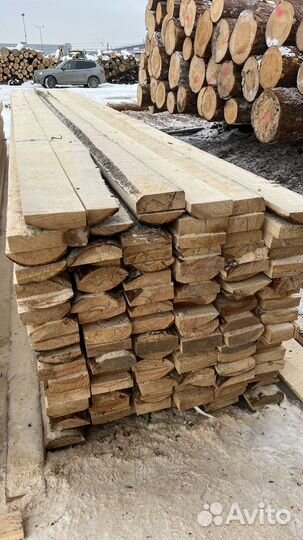 Доска обрезная 50х150х6000 для опалубки