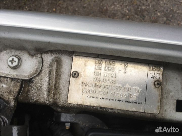 Разбор на запчасти Chevrolet Matiz (Spark) 2005-20