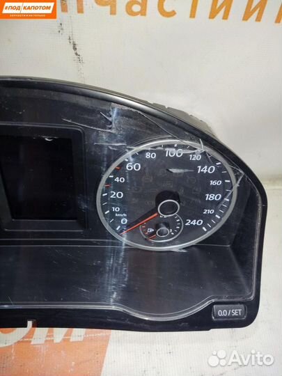 Панель приборов (щиток) Volkswagen Tiguan рест