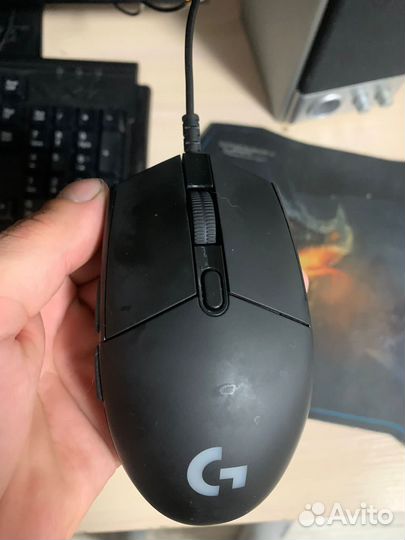Игровая мышь logitech g102